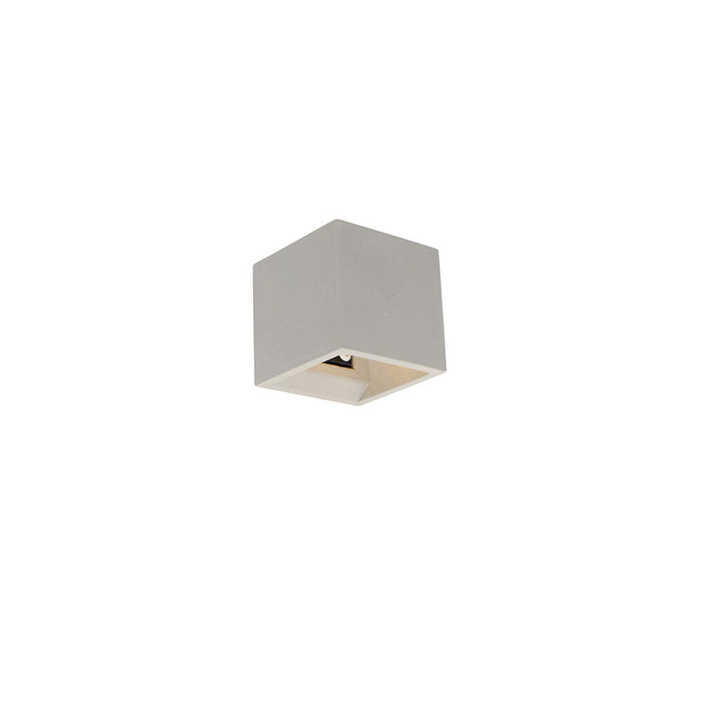 wandlampen wandlamp beton Box Steen Beton Grijs Deze industriele is gemaakt van beton. Door dit materiaalgebruik krijgt de een strak en natuurlijk uiterlijk.