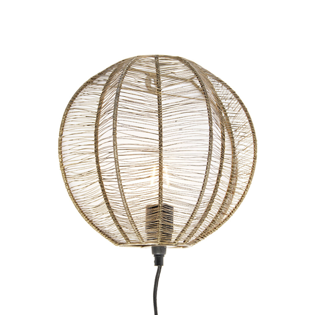 wandlampen wandlamp brons met zwart Dong Staal Brons Een mooie voor tegen de muur deze Hij is afgewerkt bronzen open kap waardoor er een indirect lichteffect