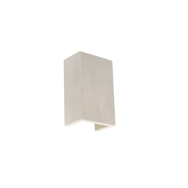 wandlampen wandlamp grijs beton rechthoek Meaux Steen Beton Grijs Deze stoere past eigenlijk in ieder interieur. De betonnen lamp wordt strak op de wand