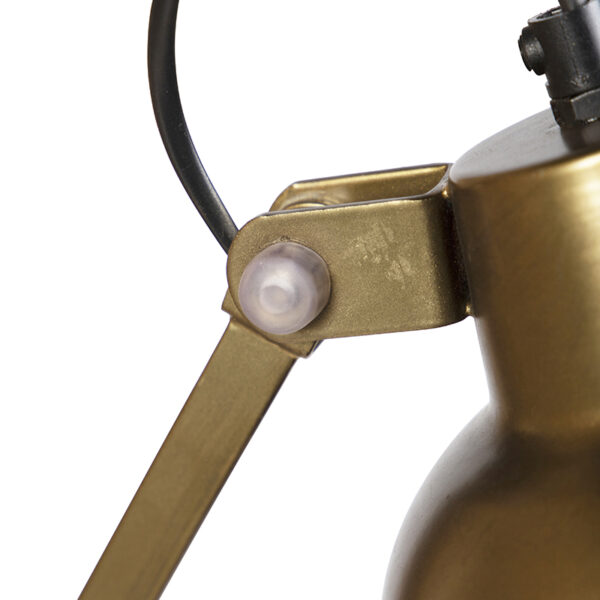 Industriële wandlamp messing verstelbaar - Avon - Afbeelding 2