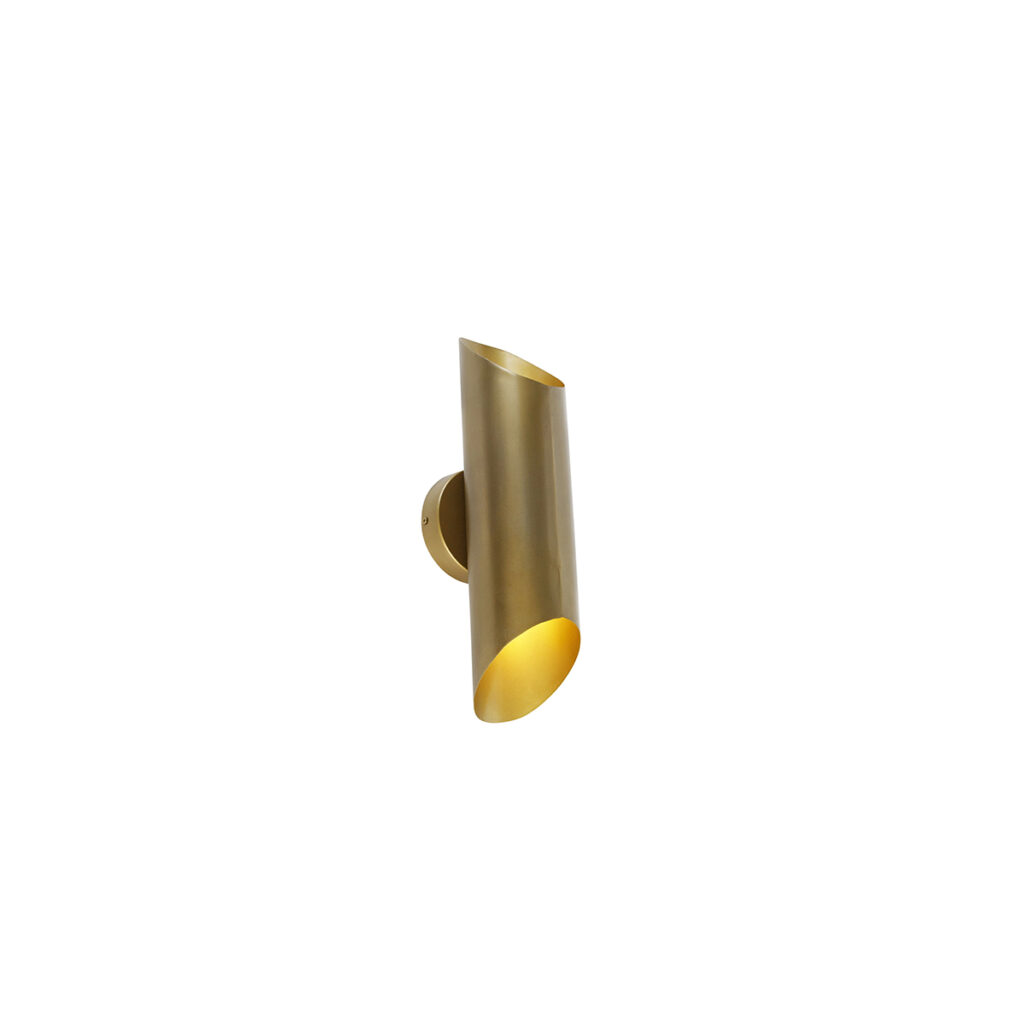 wandlampen wandlamp messing Whistle Staal Een lamp hoeft niet veel ruimte in te nemen om net die ene speciale toevoeging aan je interieur geven. Deze is gemaakt