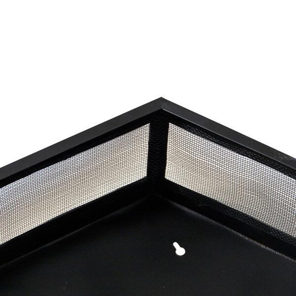 Industriële wandlamp zwart - Comb gaze - Afbeelding 2