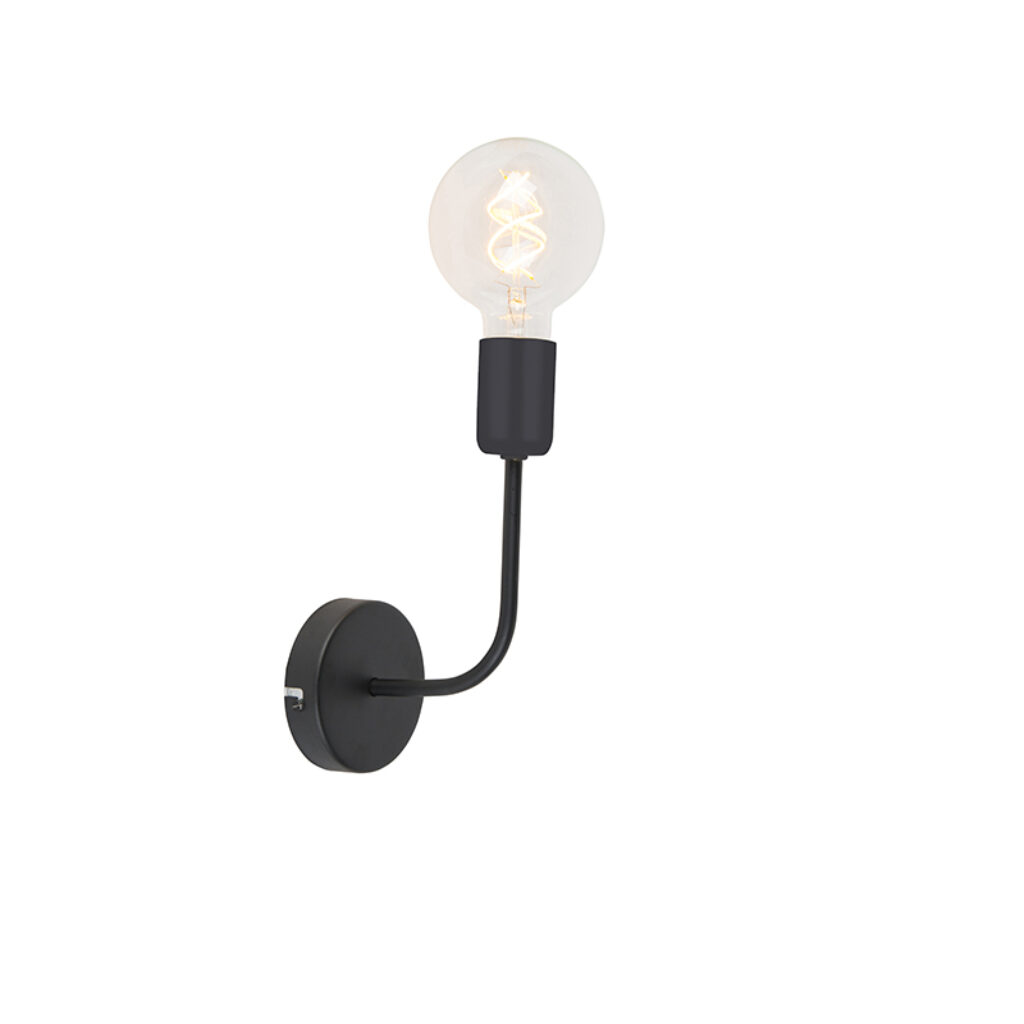 wandlampen wandlamp zwart Facile Metaal Zwart De perfecte keuze voor iedere liefhebber van minimalistische en Kies de onmiskenbare charme die met zich mee