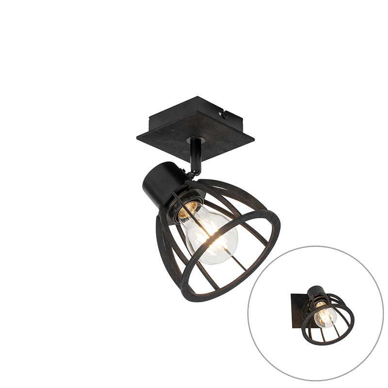 wandlampen wandlamp zwart Fotu StaalHout Zwart Wat is deze een gezellig Hij gemaakt van hout met staal en afgewerkt in het zwart. eenvoudig te roteren zo bepaal