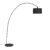Smart moderne booglamp zwart incl. WiFi G95 – Vinossa