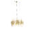 Art deco hanglamp goud 24-lichts – Tubi