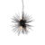 Art Deco hanglamp zwart 6-lichts – Broom