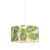 Botanische hanglamp wit met Leaf kap 50cm – Combi 1