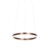 Design hanglamp brons 40 cm incl. LED 3-staps dimbaar – Anello