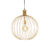 Design hanglamp goud 50 cm – Wire Dos