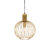 Design hanglamp goud 30 cm – Wire Dos
