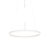 Design hanglamp wit 60 cm incl. LED 3-staps dimbaar – Anello