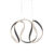 Design hanglamp zwart dimbaar incl. LED – Rowana