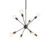 Design hanglamp zwart 8-lichts – Sputnik