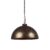 Industriële hanglamp roestbruin 50 cm – Magna Classic