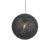 Hanglamp zwart 45 cm – Corda