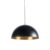 Industriële hanglamp zwart met goud 50 cm – Magna Eco