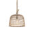 Landelijke hanglamp rotan – Calamus