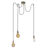 Moderne hanglamp goud – Cava 3