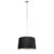 Moderne hanglamp staal met kap 45 cm zwart – Cappo 1