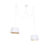 Moderne hanglamp wit – Lofty