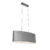 Moderne hanglamp zwart met kap grijs 2-lichts – Tanbor