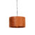 Moderne hanglamp zwart met kap oranje 35 cm – Combi