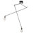 Moderne hanglamp zwart zonder kap – Blitz II