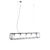 Moderne rechthoekige hanglamp zwart 5-lichts – Cage