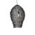Oosterse hanglamp zwart 70 cm – Nidum