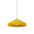 Retro hanglamp geel velours met franjes – Frills