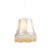 Retro hanglamp crème 45 cm – Granny
