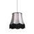 Retro hanglamp zwart met grijs 45 cm – Granny