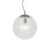 Scandinavische hanglamp chroom met helder glas – Ball 40