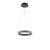 Smart hanglamp donkergrijs 40 cm met afstandsbediening – Ronith