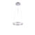 Smart hanglamp staal 40 cm met afstandsbediening – Ronith