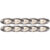 Set van 10 inbouwspots staal kantelbaar – Cisco