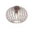Design plafondlamp roestbruin 30 cm – Johanna