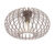 Design plafondlamp roestbruin 39 cm – Johanna