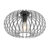Design plafondlamp zwart 39 cm – Johanna
