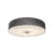 Landelijke plafondlamp grijs 70 cm – Drum Jute