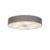 Landelijke plafondlamp grijs 70 cm – Drum