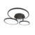 Moderne plafondlamp zwart incl. LED en dimmer- Rondas
