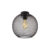 Moderne plafondlamp zwart 30 cm – Mesh Ball