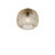 Moderne zwart met gouden plafondlamp – Bliss Mesh