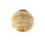 Oosterse plafondlamp zeegras – Canno