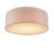 Plafondlamp roze 30 cm incl. LED – Drum LED