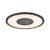 Plafondlamp zwart incl. LED RGBW met afstandsbediening – Plamen