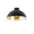 Plafondlamp zwart met goud 42 cm verstelbaar – Magnax