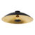 Vintage plafondlamp zwart met goud 60 cm – Emilienne